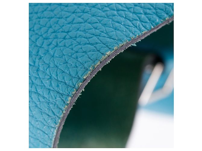 Hermès Hermes Picotin Lock 18 PM Handtasche Blau Grün - Ansicht 9