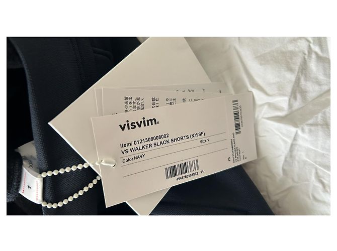 visvim Sport VS Walker Slack Shorts (NY/SF) Blu Navy - vista 5