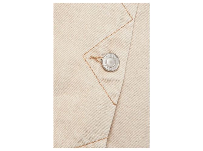 Isabel Marant Etoile Isabel Marant Étoile Falda Mini Vaquera Sabel - Beige - vista 4