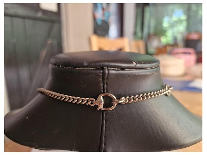Gucci Collana in corno e argento 925 Marrone - vista 3
