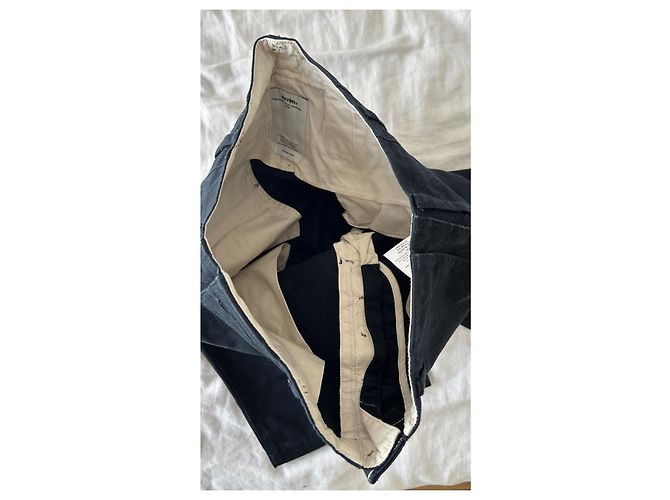 visvim Shorts Chino Ultra Deep Navy Realizzato in Giappone Nero Blu navy - vista 8