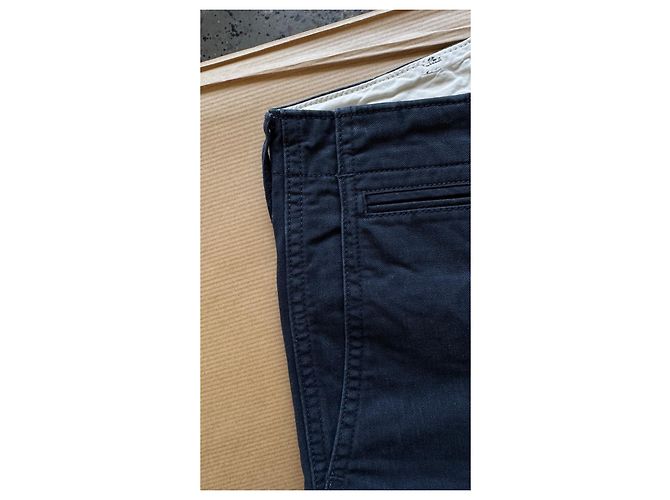 visvim Short Chino F.I.L. Exclusive Blu Navy Blu scuro - vista 2