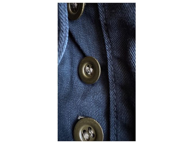 visvim Short Chino F.I.L. Exclusive Blu Navy Blu scuro - vista 4