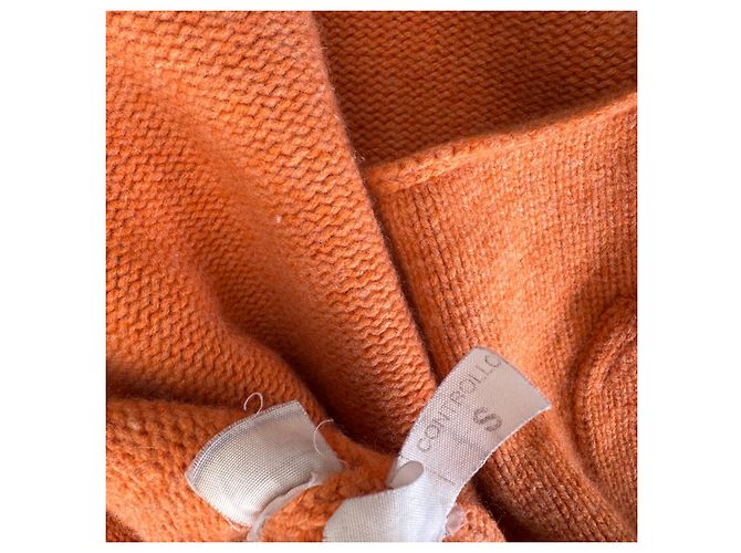 Brunello Cucinelli Kaschmir Strickcardigan Orange - Ansicht 4