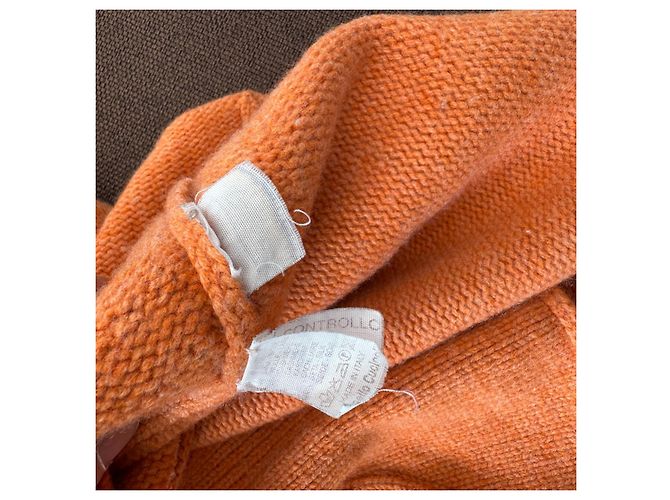 Brunello Cucinelli Kaschmir Strickcardigan Orange - Ansicht 5