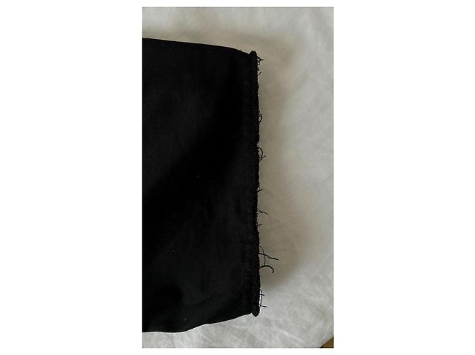 Visvim Giza Cotton Chino Shorts Neri - XL Nero - vista 10