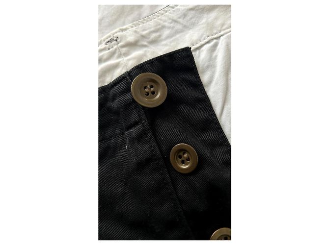 Visvim Giza Cotton Chino Shorts Neri - XL Nero - vista 4
