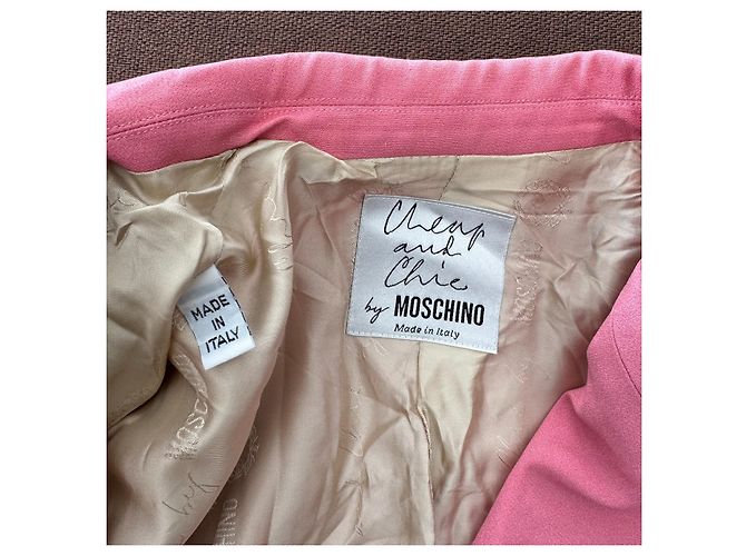 Moschino Cheap and Chic Blazer Rosa - vista 3