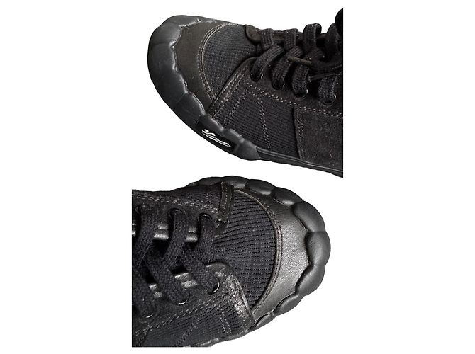 Sneakers Visvim VS Lanier Hi Vibram Nero - vista 2