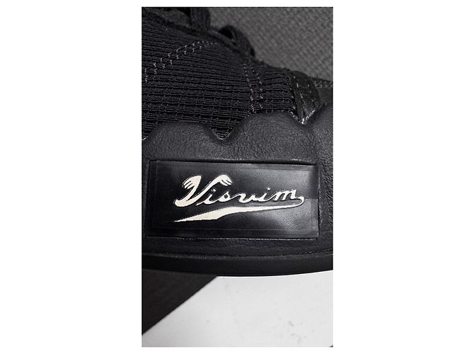 Sneakers Visvim VS Lanier Hi Vibram Nero - vista 12