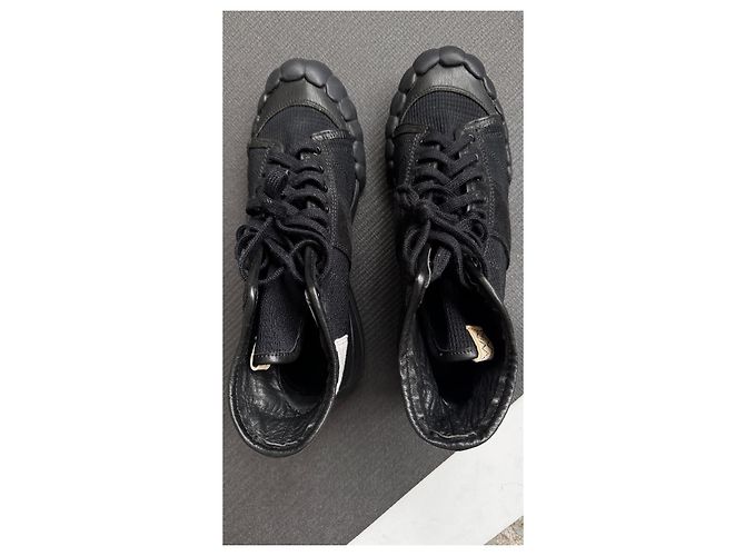 Sneakers Visvim VS Lanier Hi Vibram Nero - vista 13