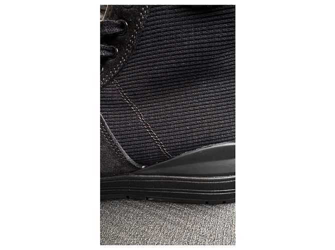 Sneakers Visvim VS Lanier Hi Vibram Nero - vista 17