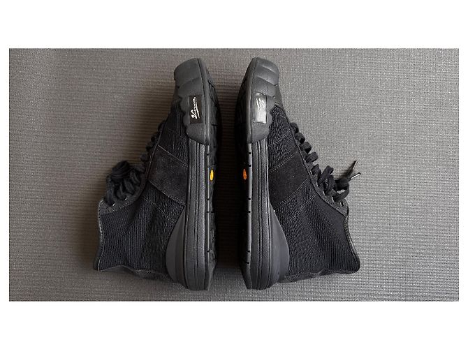 Sneakers Visvim VS Lanier Hi Vibram Nero - vista 8