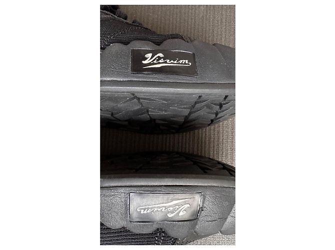 Sneakers Visvim VS Lanier Hi Vibram Nero - vista 9