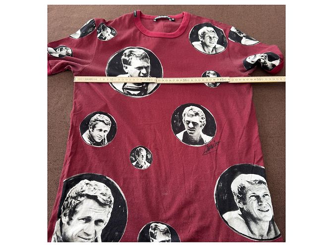 Dolce & Gabbana T-Shirt mit Steve McQueen Print - Ansicht 6