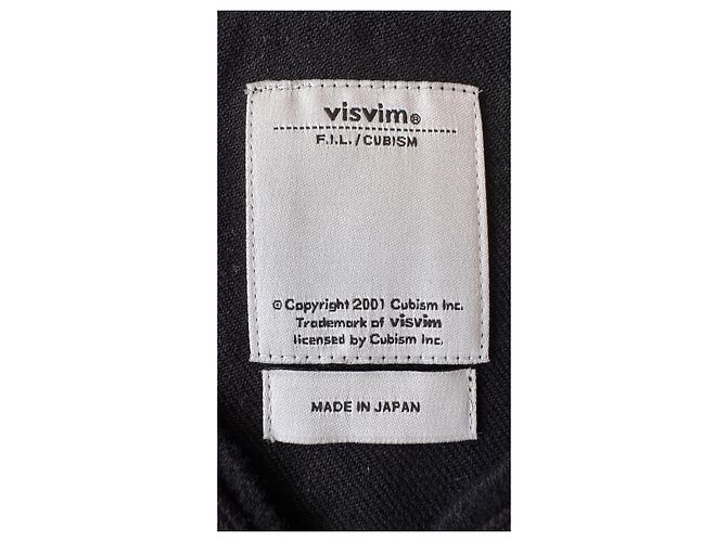 visvim Dugout Shirt Schwarz Wolle Leinen - Ansicht 8