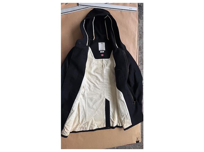 Visvim Commodore Wollmantel Windstopper Gore-Tex - Schwarz - Ansicht 13
