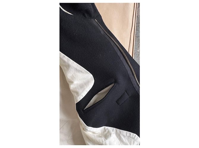 Visvim Commodore Wollmantel Windstopper Gore-Tex - Schwarz - Ansicht 16