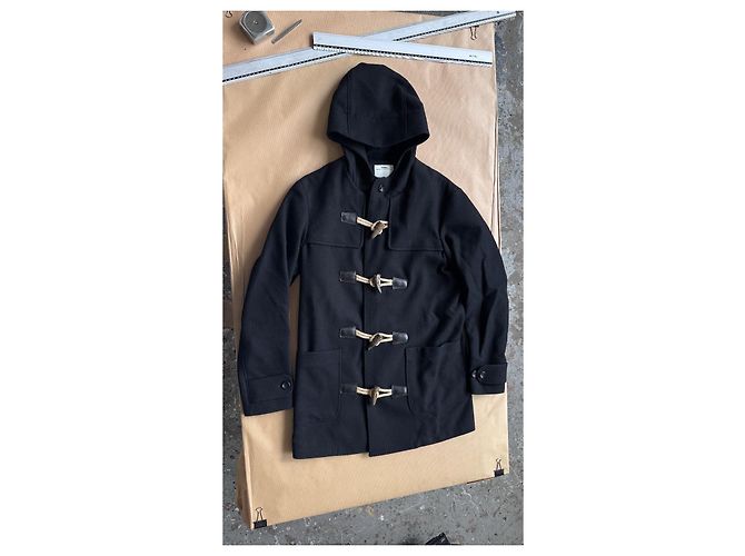 Visvim Commodore Wollmantel Windstopper Gore-Tex - Schwarz - Ansicht 3