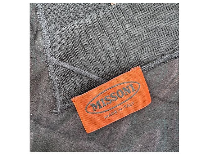 Missoni Zigzag ärmelloses Strickkleid Mehrfarben Lila - Ansicht 3