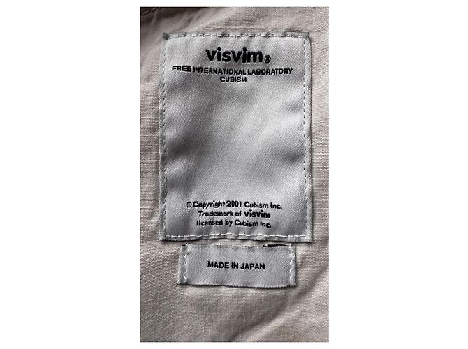 Pantalone visvim Fluxus 04 Chino Damaged Grigio - vista 9