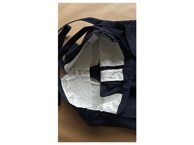visvim Pantaloni Travailler Braces Blu Scuro - vista 13