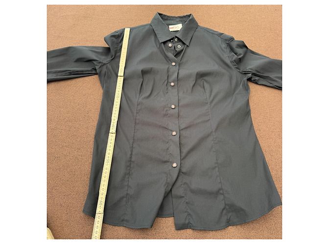 Prada Schwarzes Baumwollhemd Slim Fit - Ansicht 6