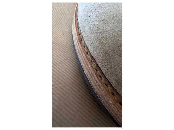 US8.5 . indossato 3 volte . visvim . t.w.o. boots folk suede . handmade goodyear . 0120102002007 Marrone - vista 4