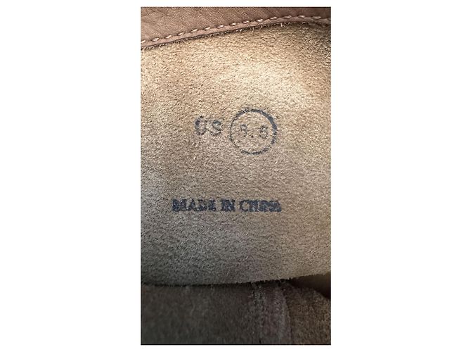 US8.5 . indossato 3 volte . visvim . t.w.o. boots folk suede . handmade goodyear . 0120102002007 Marrone - vista 7