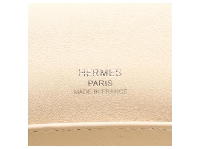 Hermès Borsa a tracolla Hermes Geta Nata Crudo - vista 4