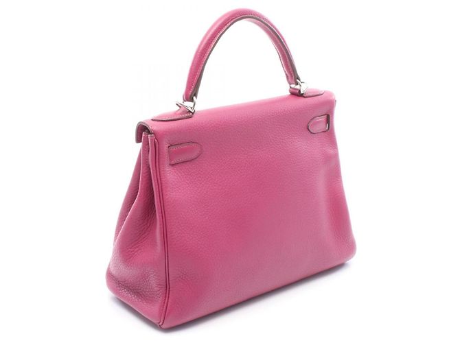 Hermès Borsa Hermes Kelly 28 Tosca Porpora - vista 2