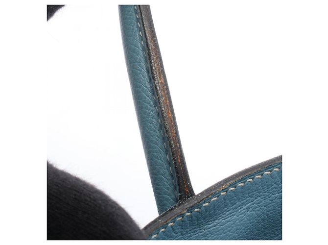 Hermès Borsa Hermes Haut à Courroies 32 Blu - vista 14