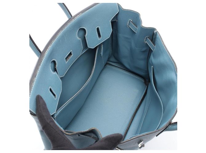 Hermès Borsa Hermes Haut à Courroies 32 Blu - vista 3