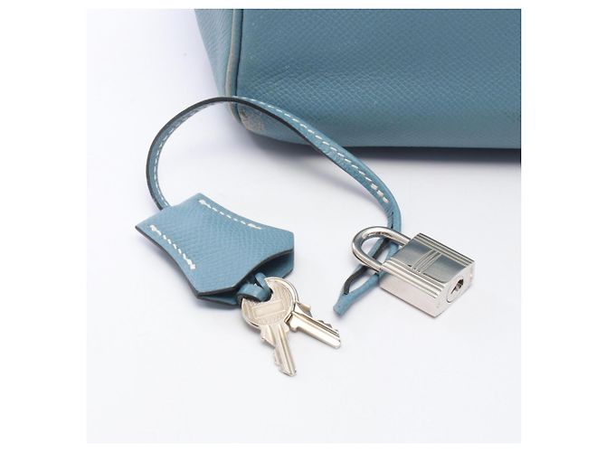 Hermès Borsa Hermes Haut à Courroies 32 Blu - vista 6