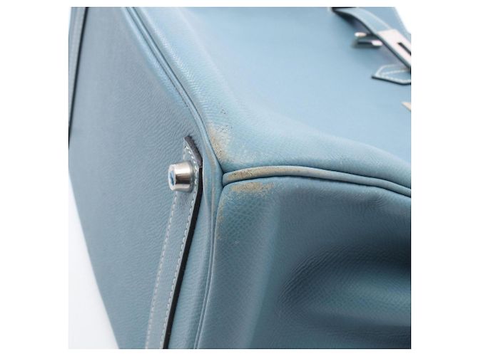 Hermès Borsa Hermes Haut à Courroies 32 Blu - vista 8