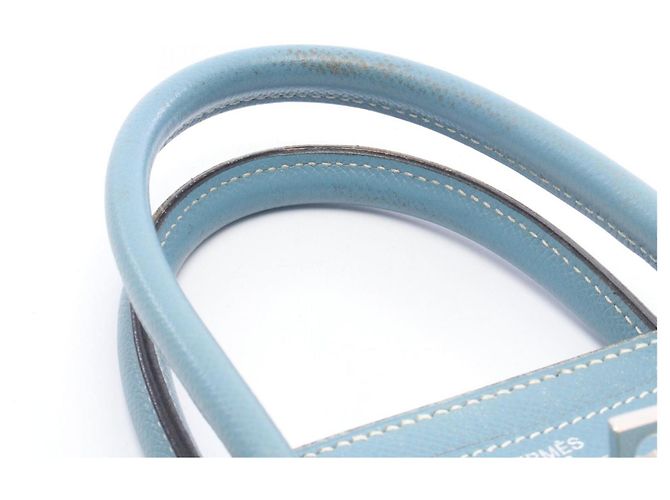 Hermès Borsa Hermes Haut à Courroies 32 Blu - vista 9