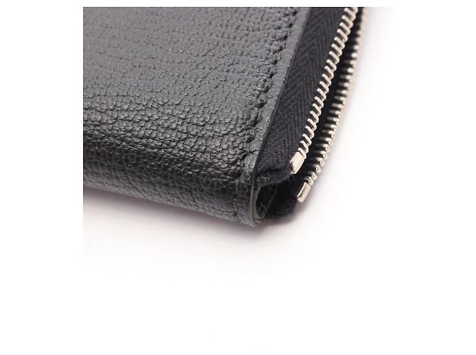 Hermès Portafoglio tondo classico Azap Long Hermes Nero - vista 6