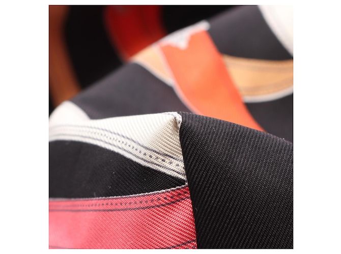 Hermès Zaino Hermes AirSilk Cavalcadour Nero Multicolore - vista 7