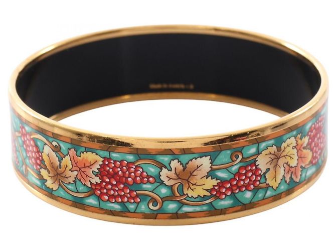 Hermès Pulsera EMAGLE GM Hermes Multicolor Dorado - vista 2