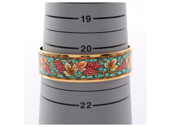 Hermès Pulsera EMAGLE GM Hermes Multicolor Dorado - vista 4