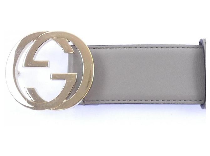 Gucci Standard Gürtel Grau Braun - Ansicht 2