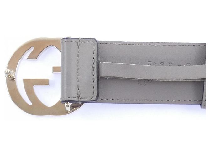 Gucci Standard Gürtel Grau Braun - Ansicht 3