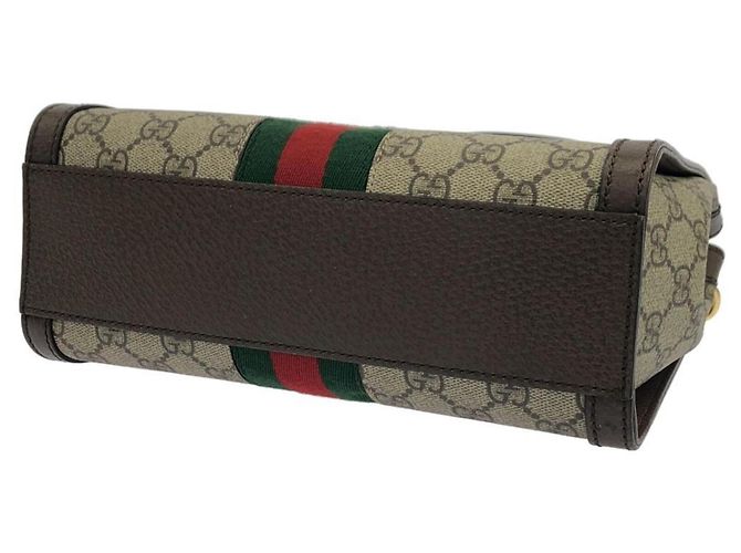Bolso Gucci Ophidia Castaño Beige - vista 3