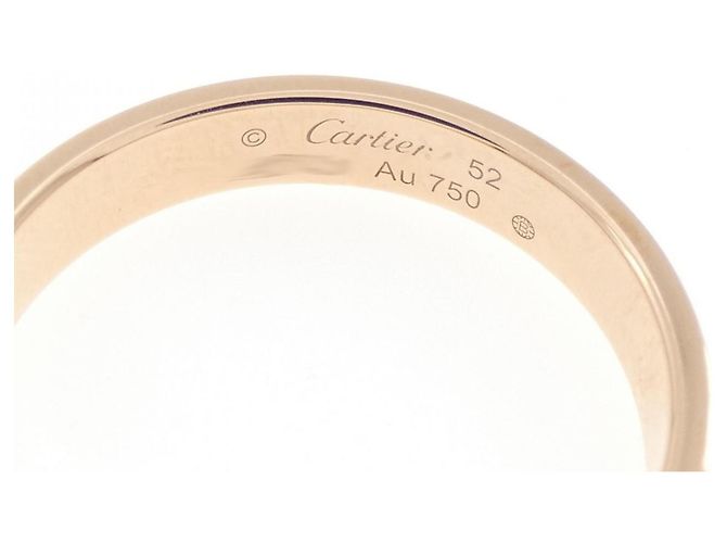 Anello Mini Love di Cartier in oro rosa - vista 3