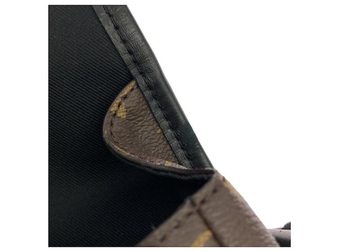 Louis Vuitton Monogram Macassar Archie Messenger PM Marrone - vista 10