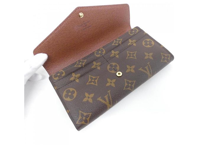 Cartera Sarah Monogram Louis Vuitton Castaño - vista 5