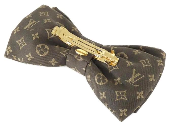 Clip per capelli Louis Vuitton Monogram Marrone - vista 2
