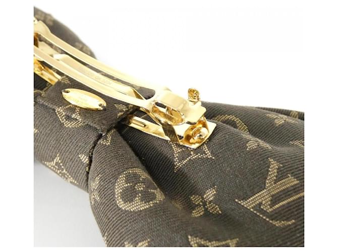 Clip per capelli Louis Vuitton Monogram Marrone - vista 4