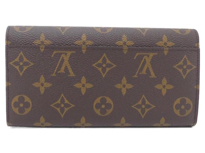 Cartera Sarah Monogram Louis Vuitton Castaño Rosa - vista 2