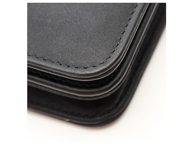 Borsa a tracolla Chanel Matelassé Bicolor Nero - vista 10